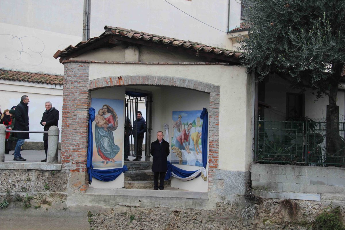 Edicola Mariana sulla&nbsp;Martesana